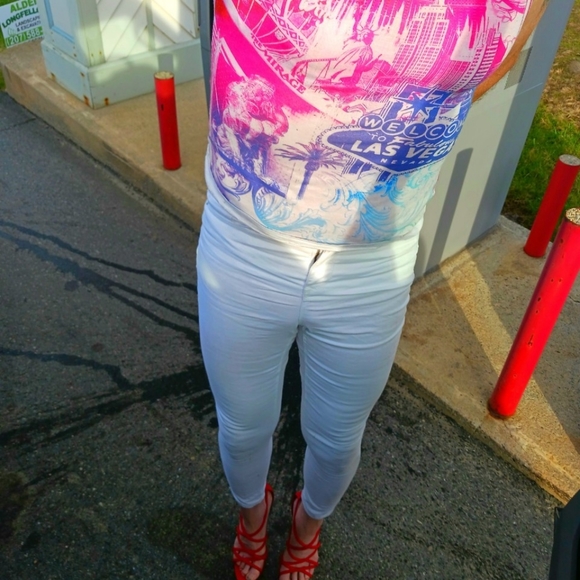 Strappy qupid heels size 10 red - Picture 4 of 4